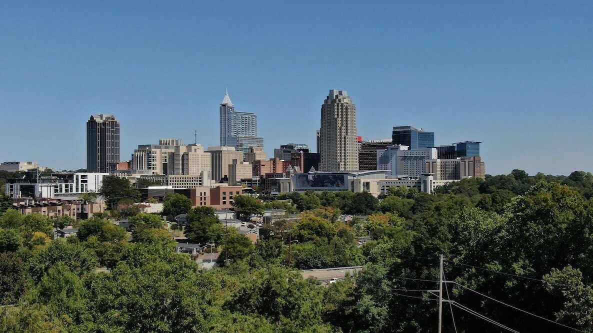 Raleigh, NC skyline