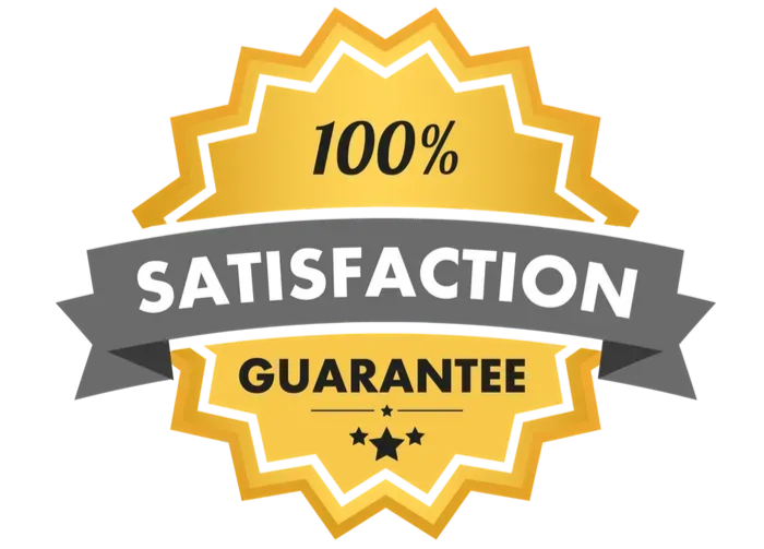 100% Satisfaction Guarantee